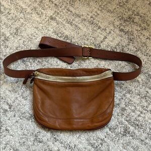Clare V. Tan Fanny Pack in tan